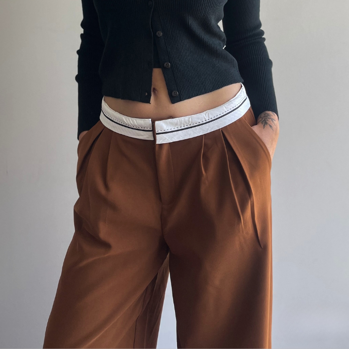 Pantalón Gatsby Caramel